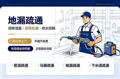 徐州地漏疏通